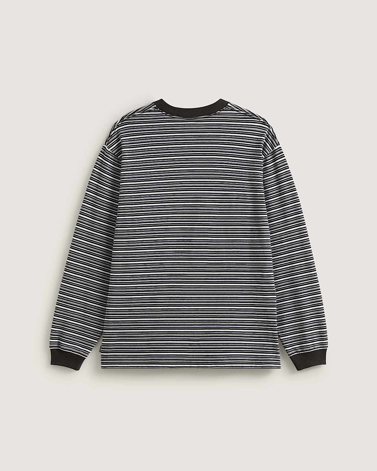 Camiseta de punto de manga larga Wesley Stripe VANS Negro ALT1