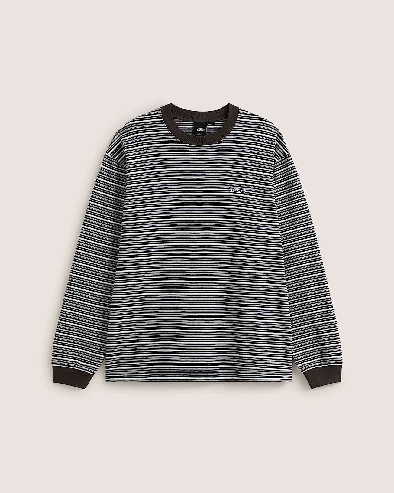 Camiseta de punto de manga larga Wesley Stripe VANS Negro HERO