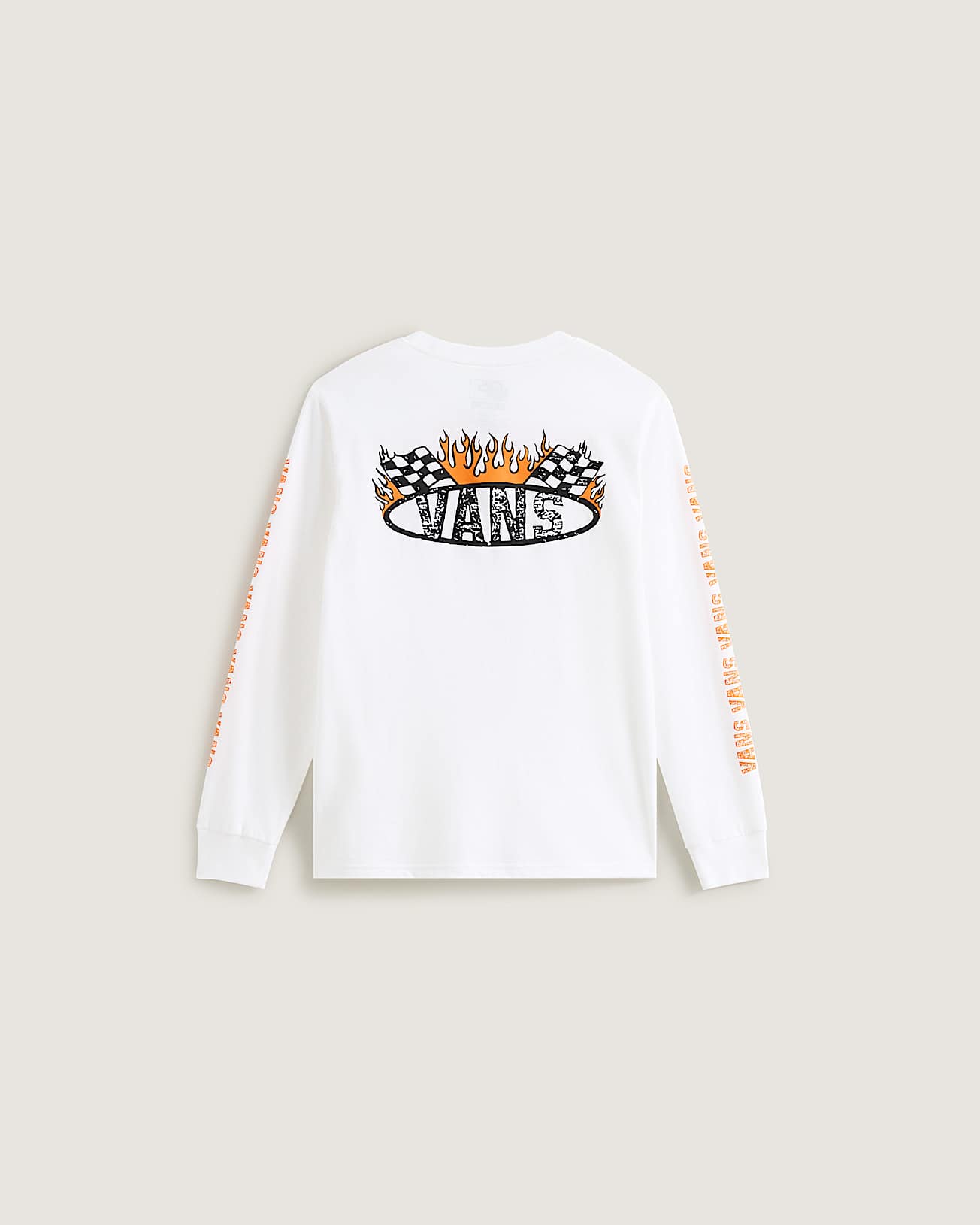 Racing Flames LS White VANS Blanco ALT1