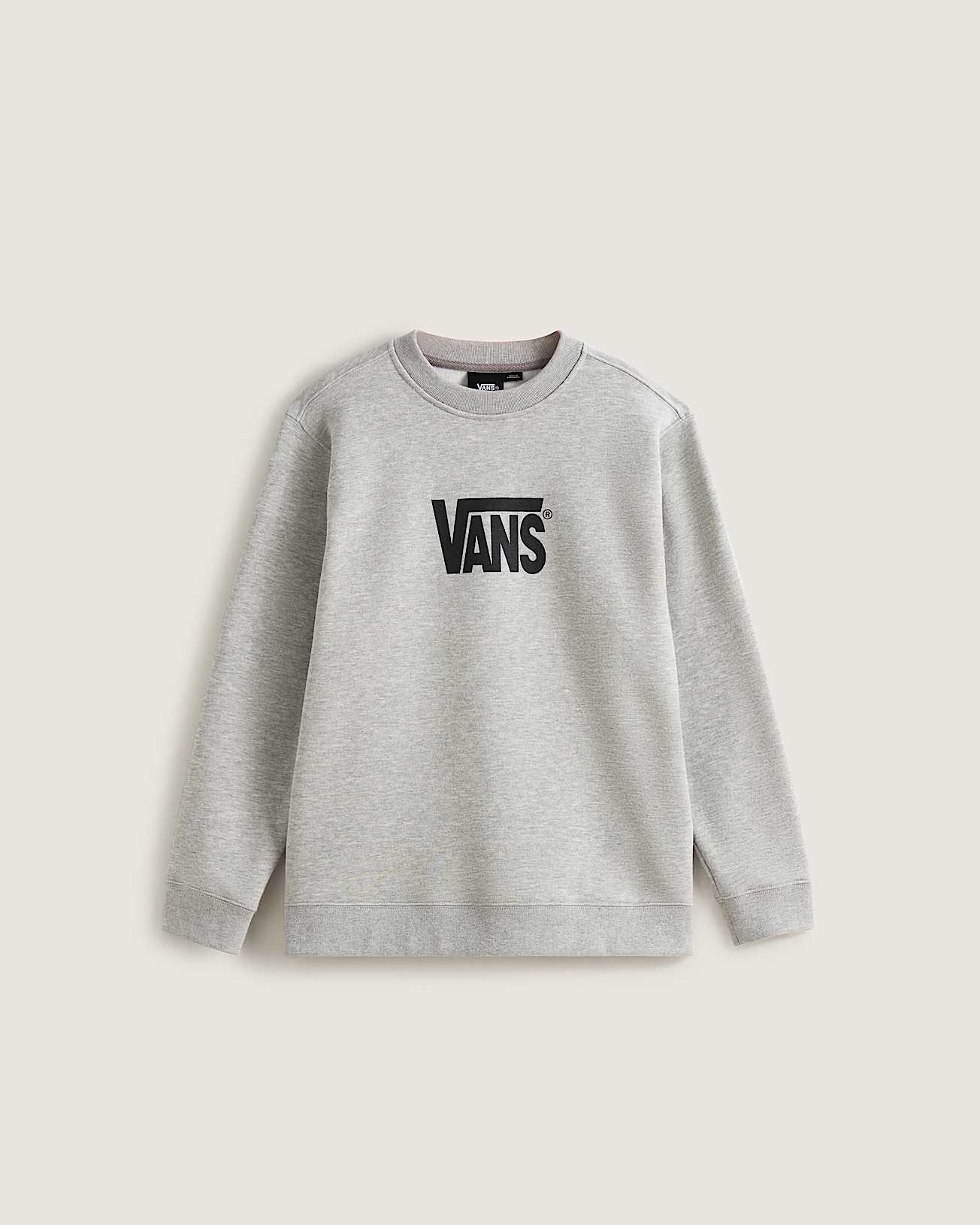 Kinder StretchSweatshirt mit Rundhalsausschnitt und Logo 814 Jahre VANS Grau HERO