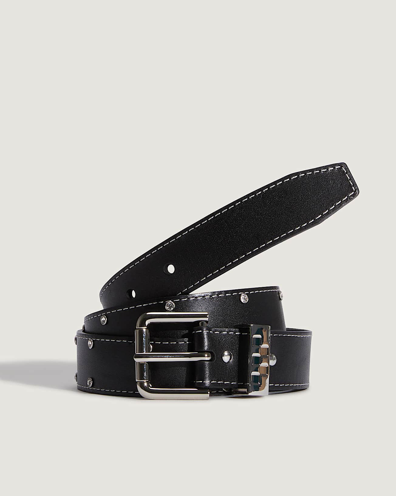 Premium Rhinestone Belt VANS Black HERO