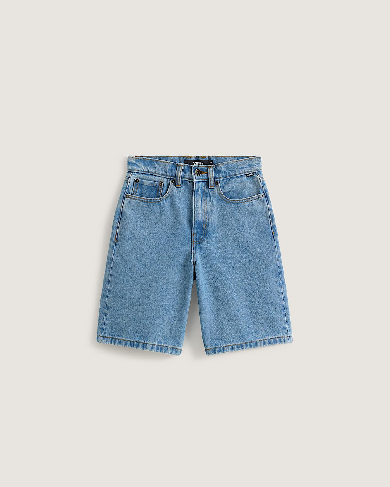 Kinder Check5 Baggy DenimShorts 814 Jahre VANS Blau HERO
