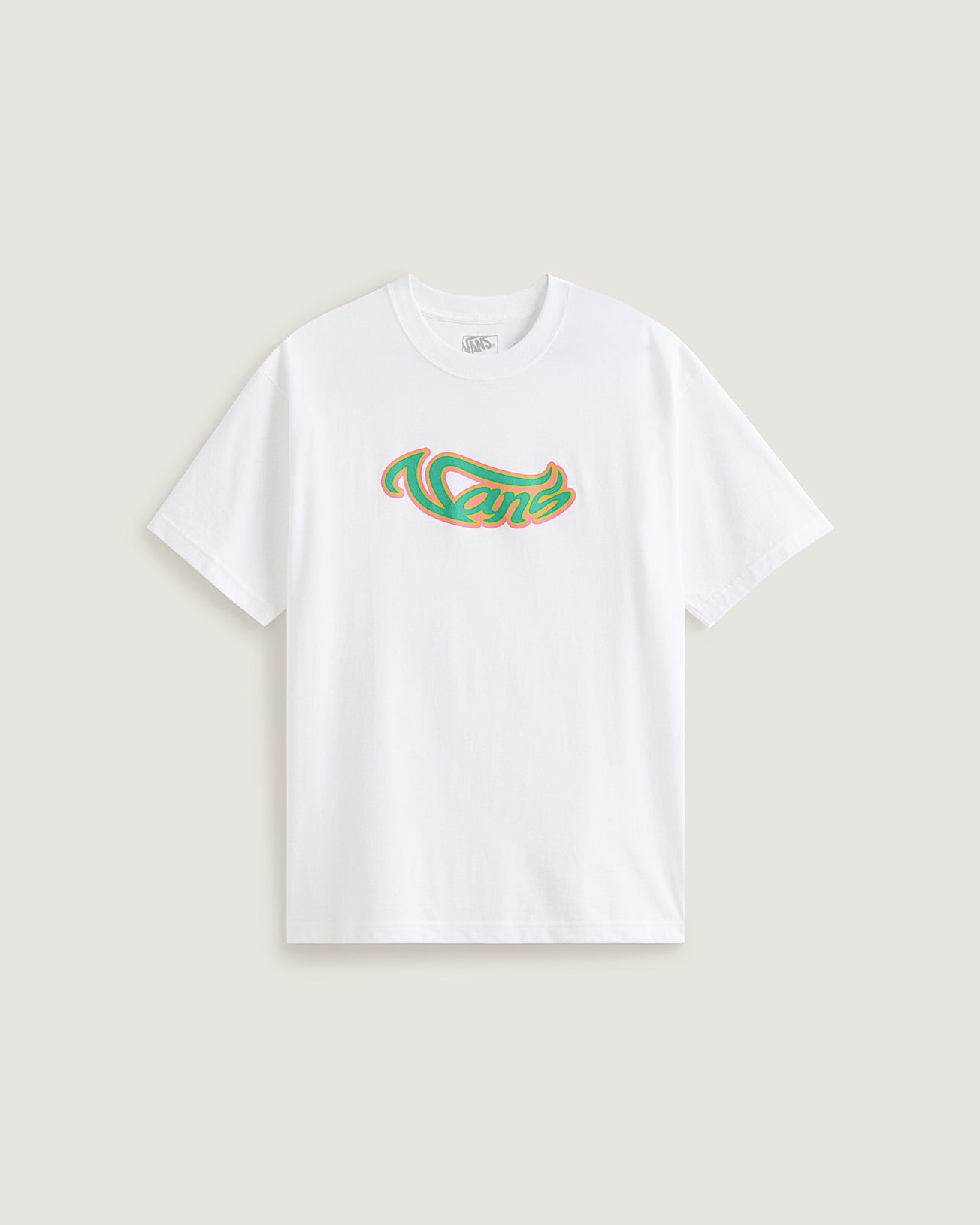 Wavy Script TShirt VANS Wei HERO