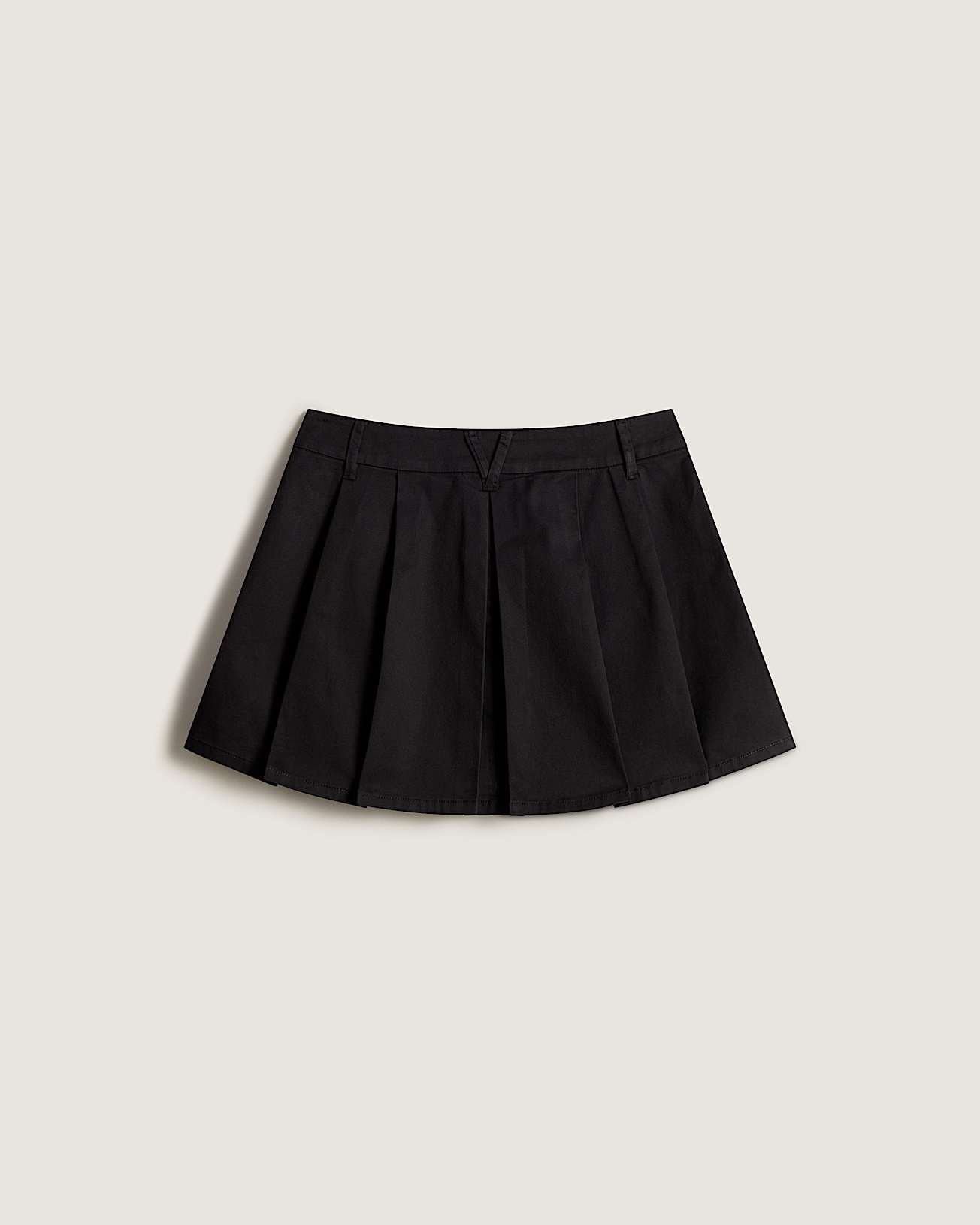 Authentic Chino Mini Skirt Black - 2