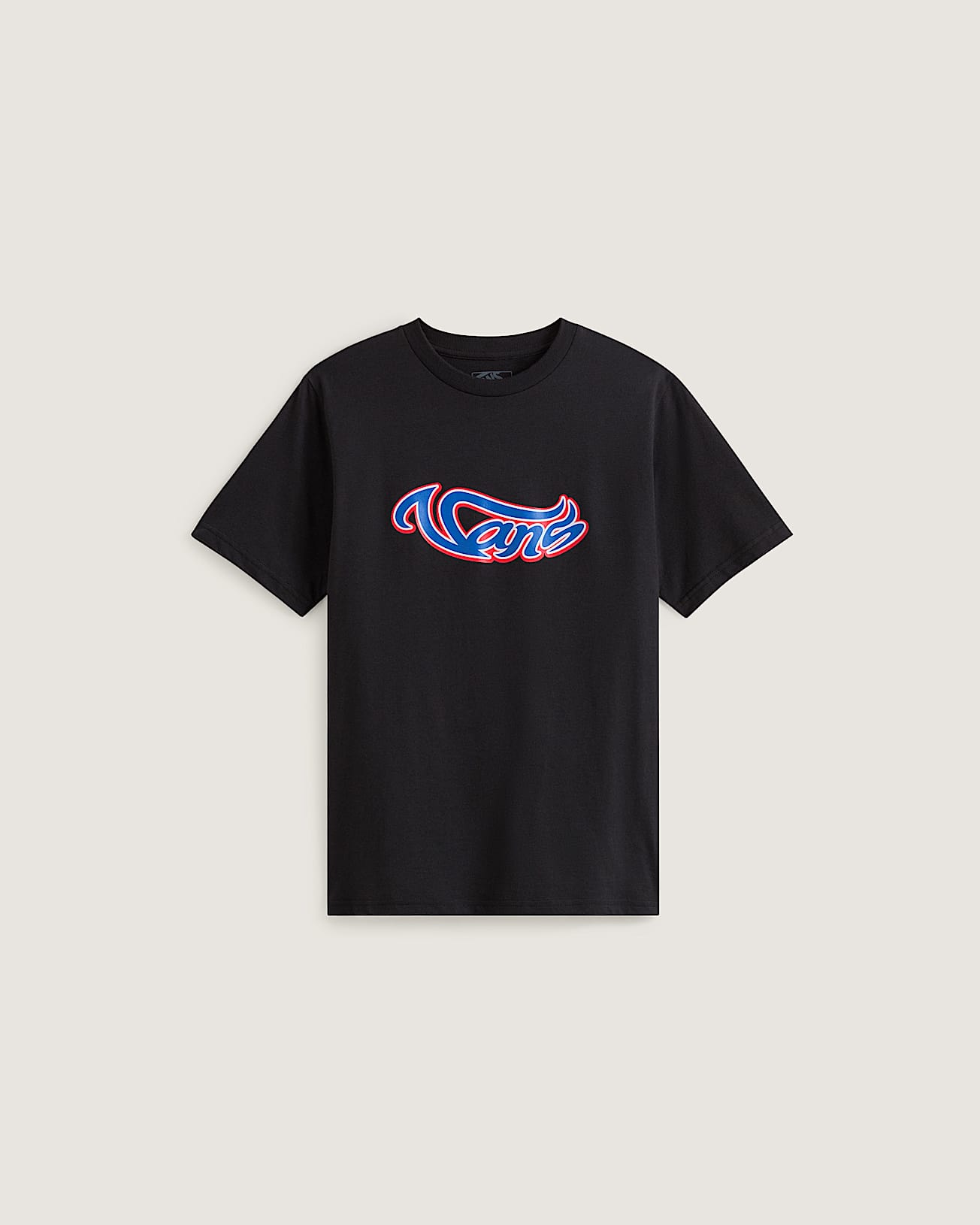 Kinder Wavy Script TShirt 814 Jahre VANS Schwarz HERO