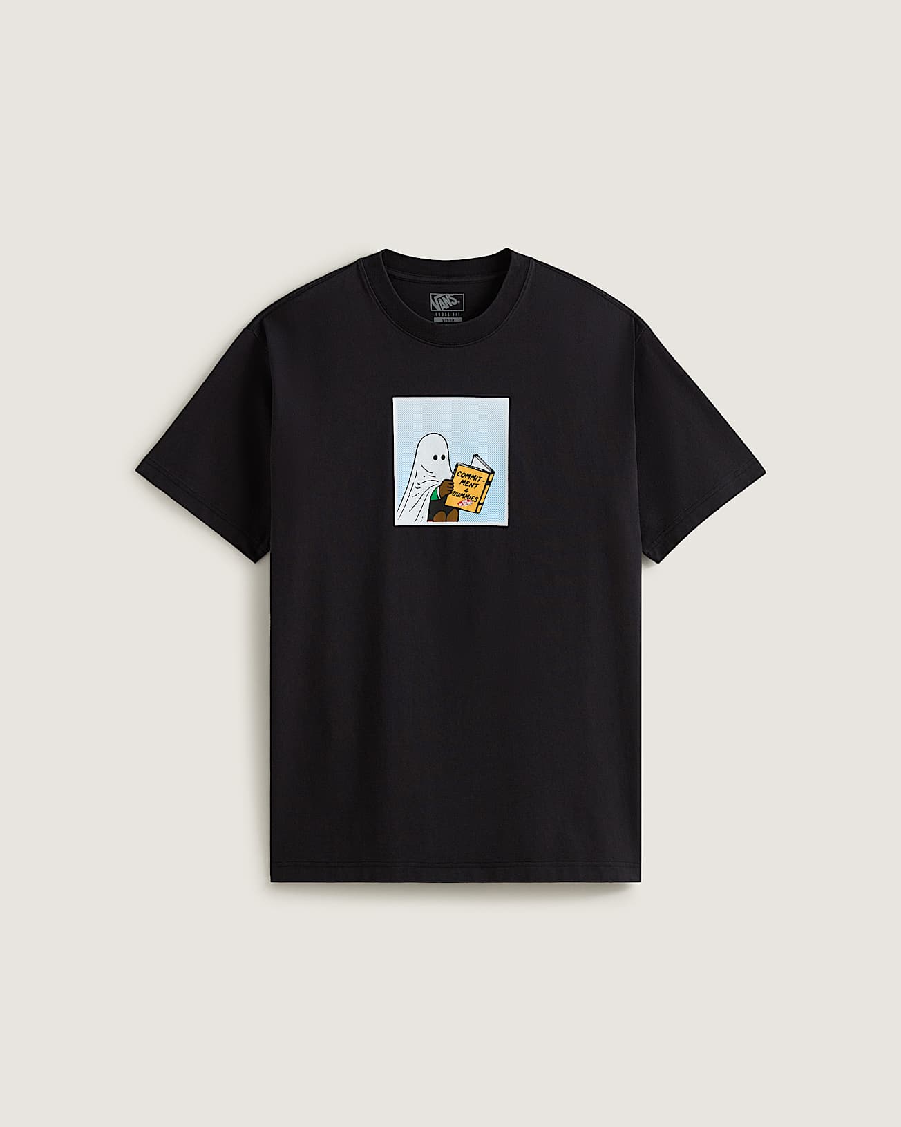 Commitment 4 Dummies Loose TShirt VANS Schwarz HERO