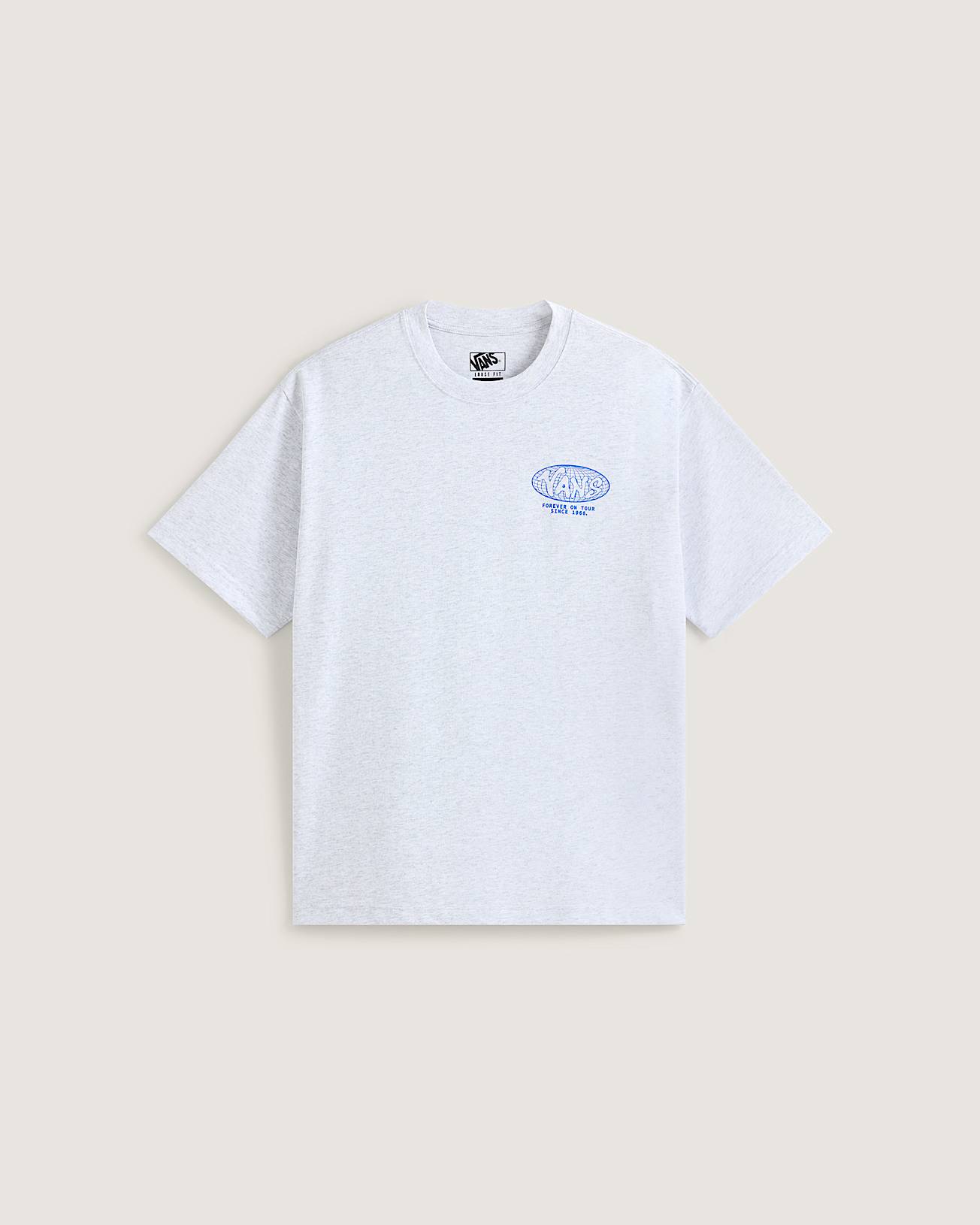 WORLD TOUR LOOSE SS TEE Light Grey Heather VANS Gris HERO