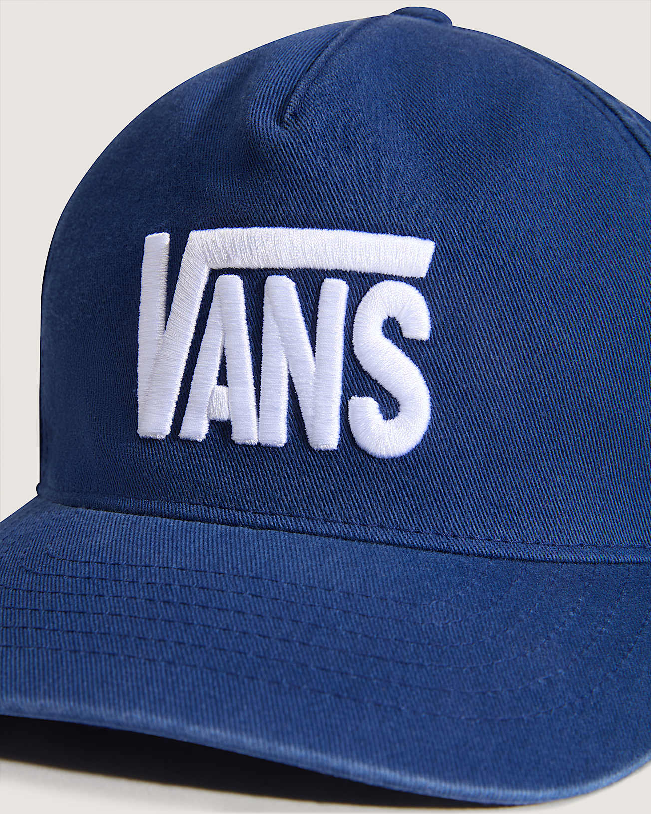 Stretch Logo Snapback Deep Indigo VANS Blue ALT2