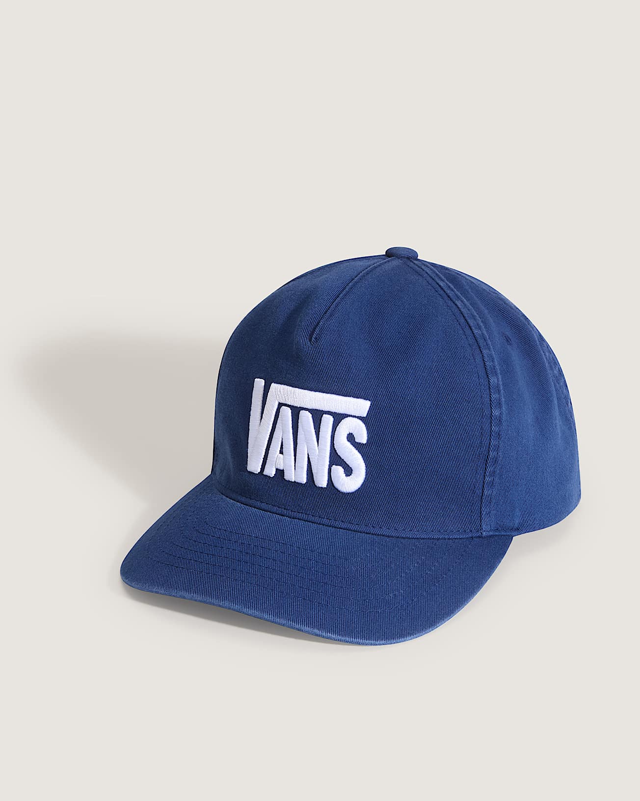 Stretch Logo Snapback Deep Indigo VANS Blue HERO