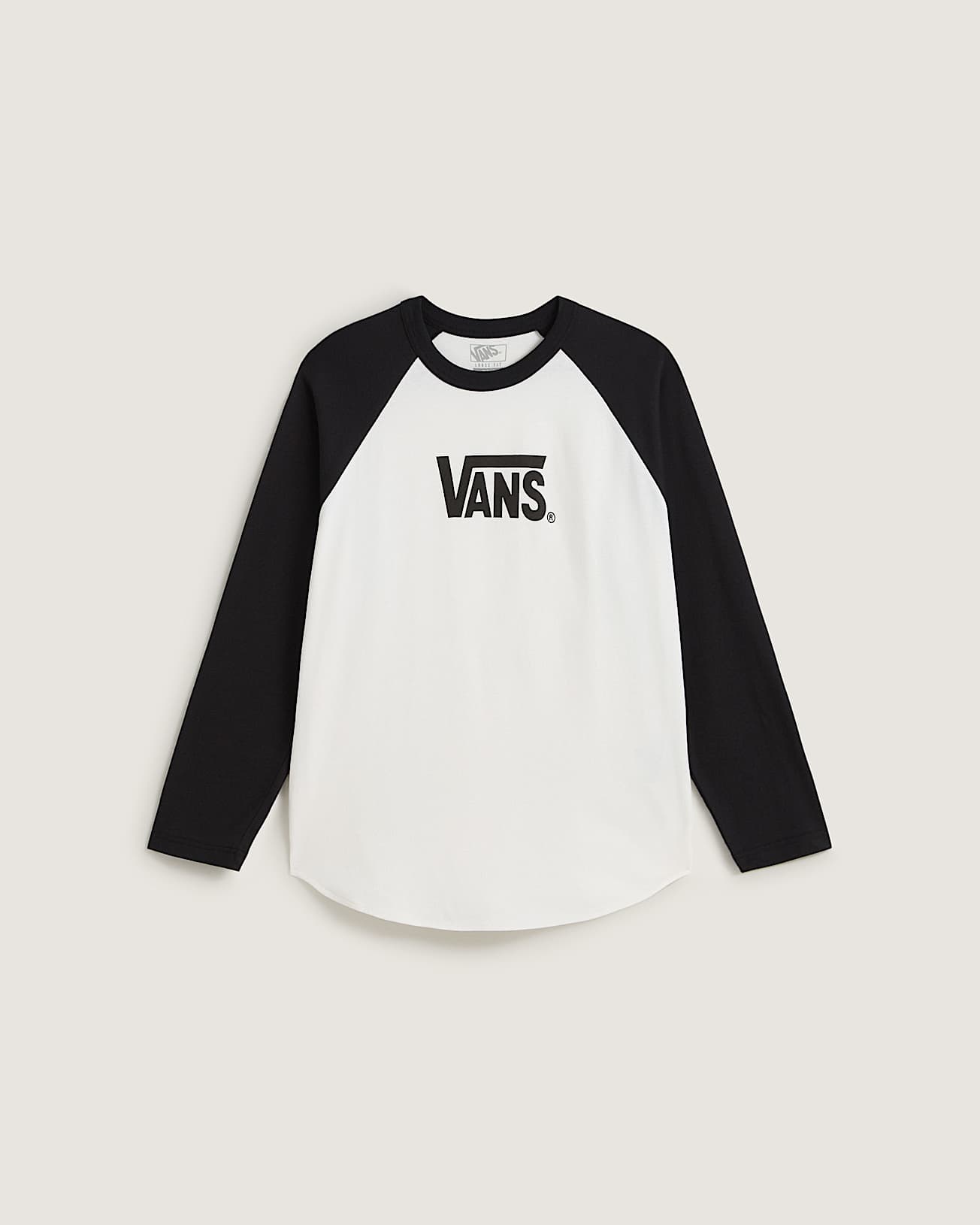 Core Raglan LangarmTShirt VANS Schwarz HERO