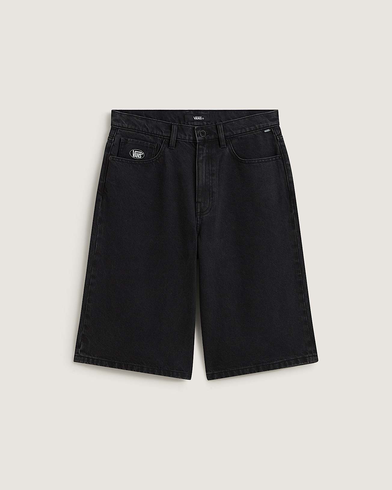 Pantaloncini in denim Stretched Logo VANS Nero HERO