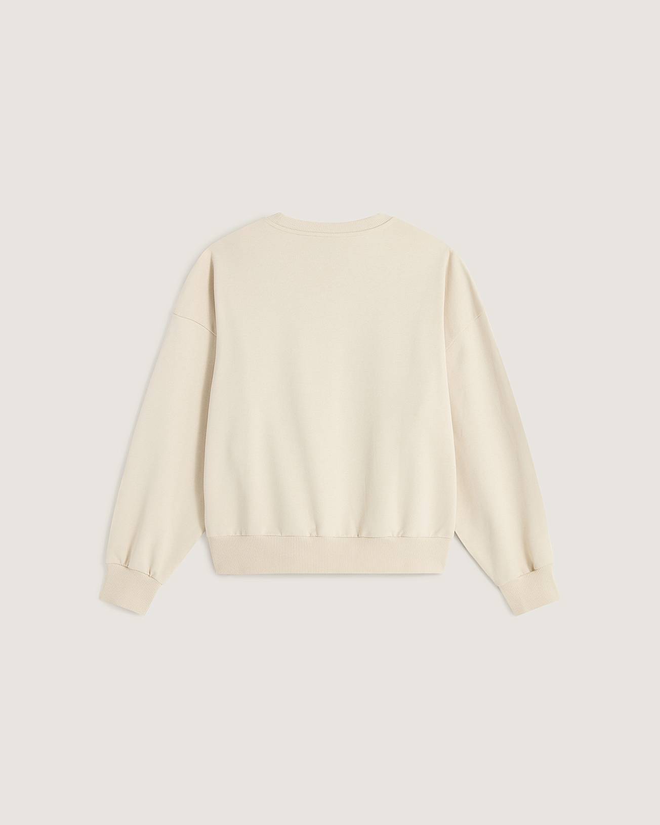 Ellipse Retro Tee met ronde hals VANS Beige ALT1