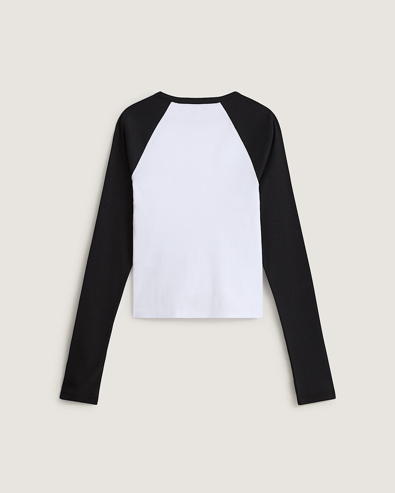 Y2K Star Raglan Long Sleeve TShirt VANS Black ALT1