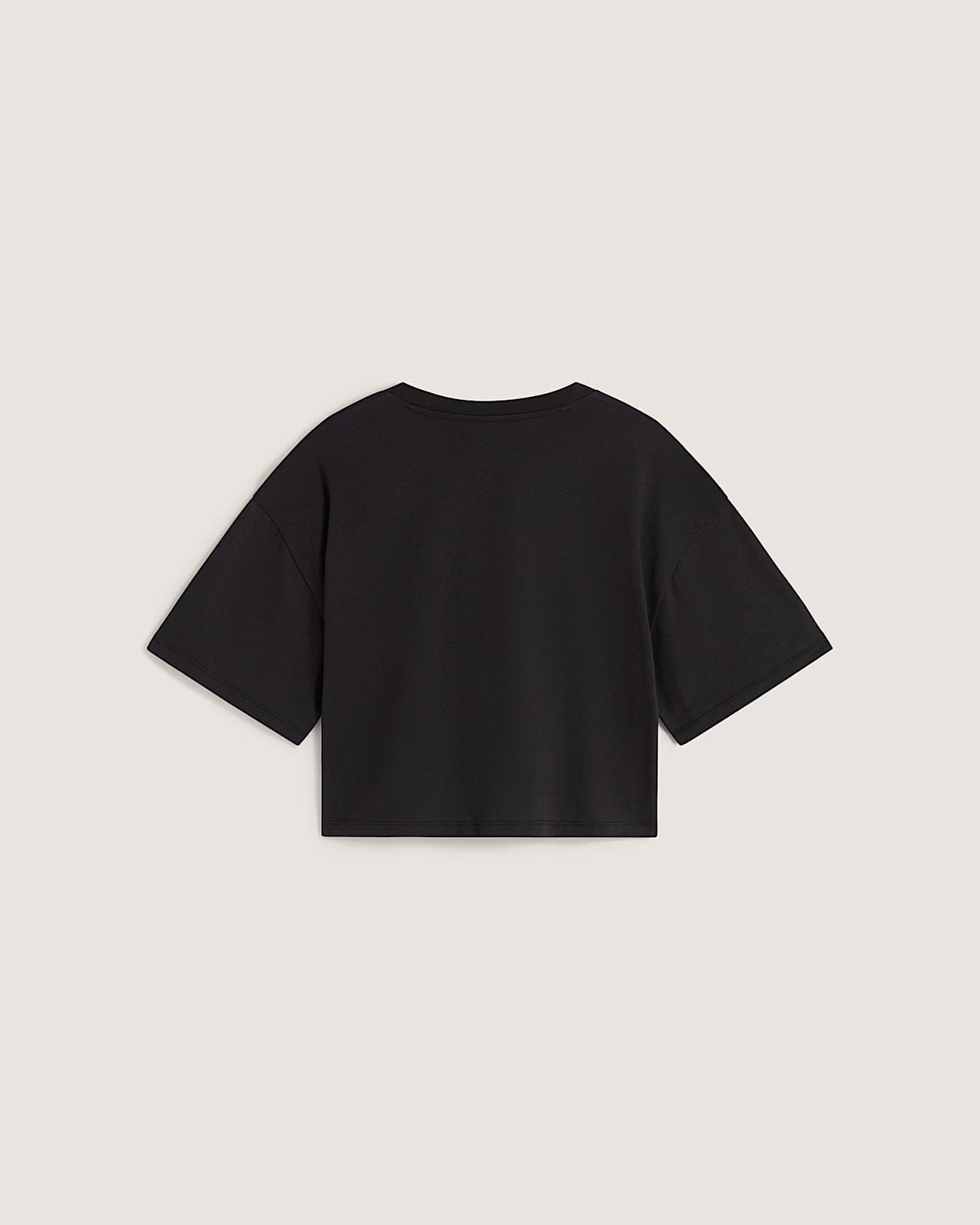 Ellipse Relax Crop TShirt VANS Schwarz ALT1
