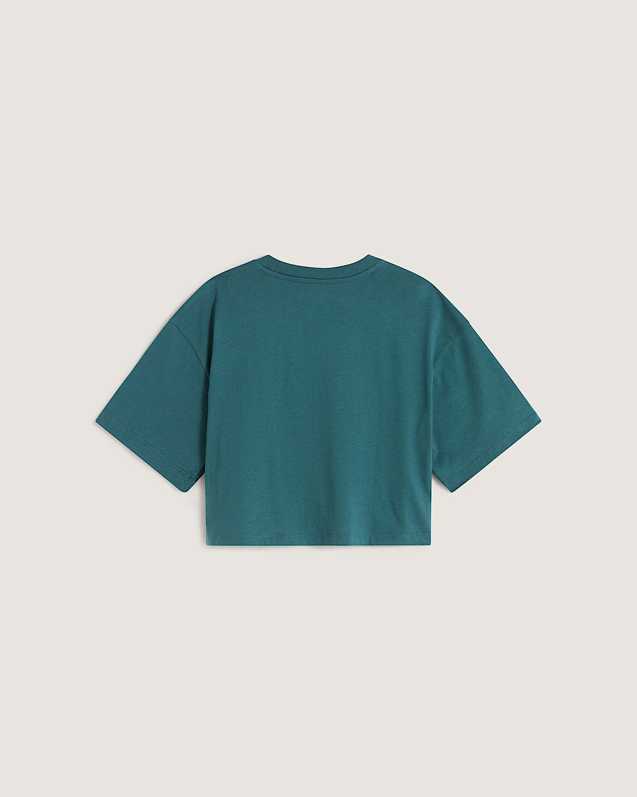 Ellipse Relax Crop Tee VANS Groen ALT1