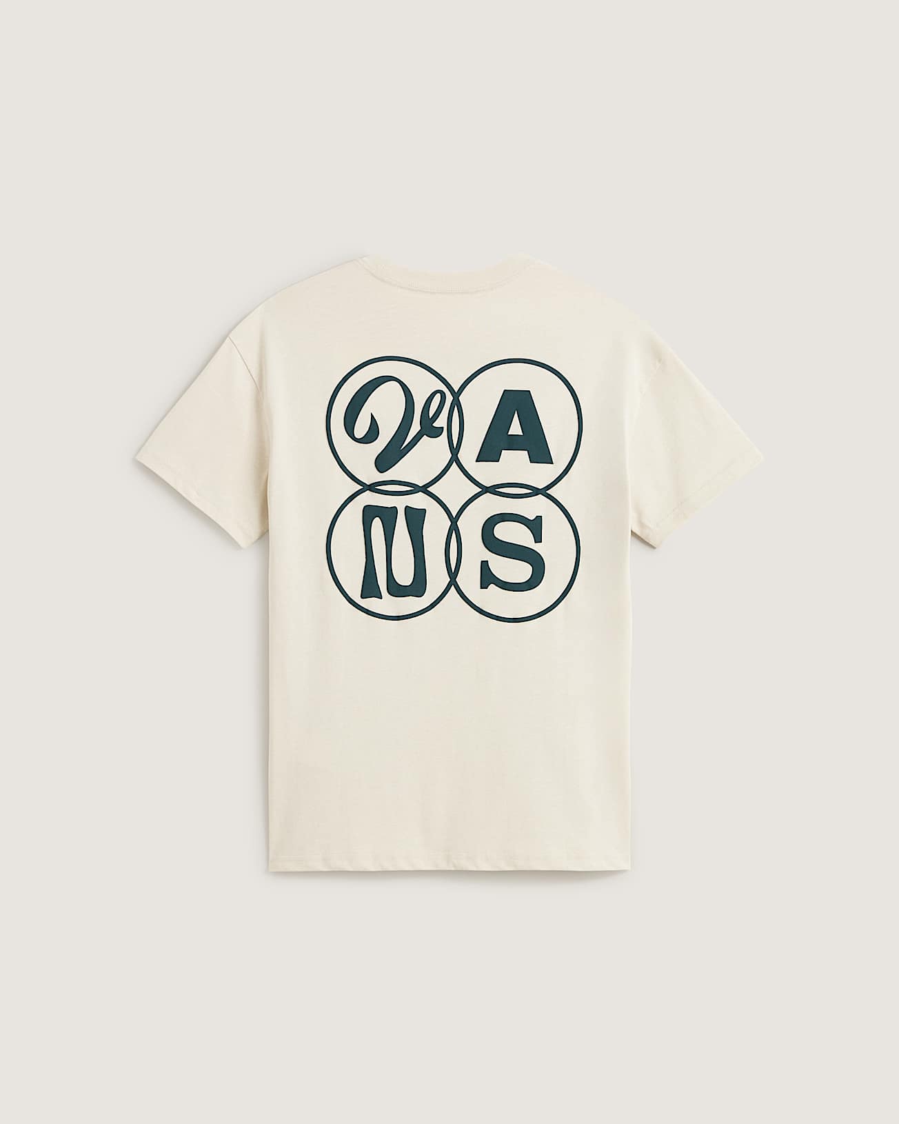 Ellipse TShirt VANS Beige ALT1