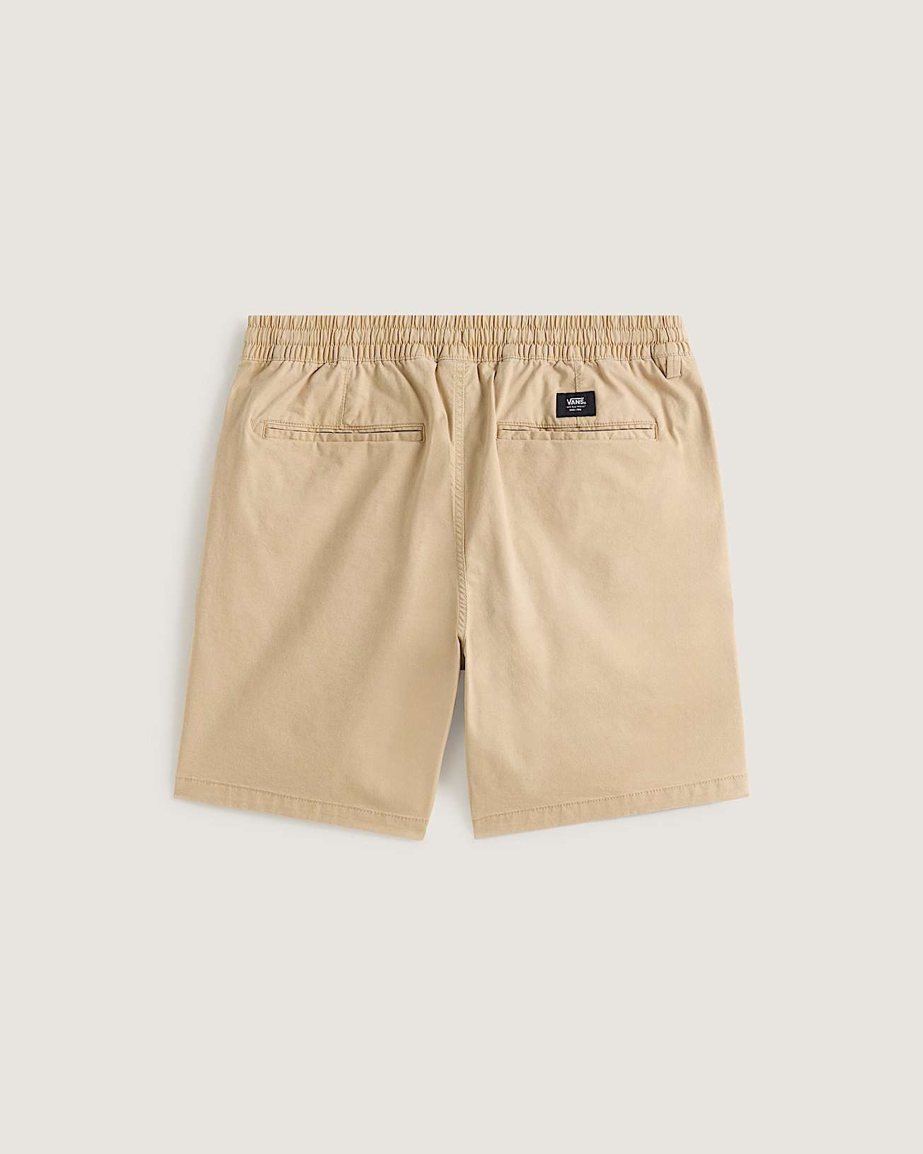 Pantaln corto elstico de corte holgado VANS Beis ALT1