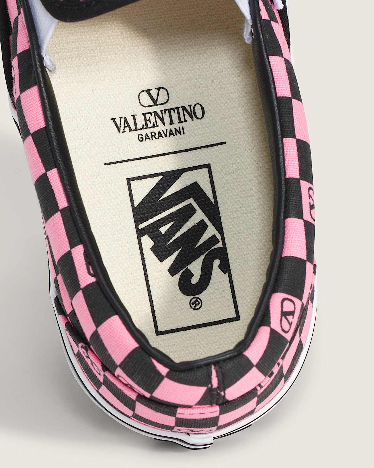 Scarpe Classic SlipOn Checkerboard Valentino Garavani e Vans VANS Rosa ALT4