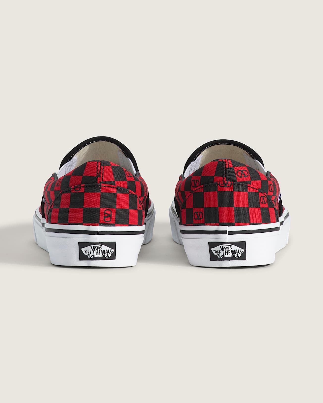 Valentino Garavani and Vans Classic Slip-On Checkerboard - 4