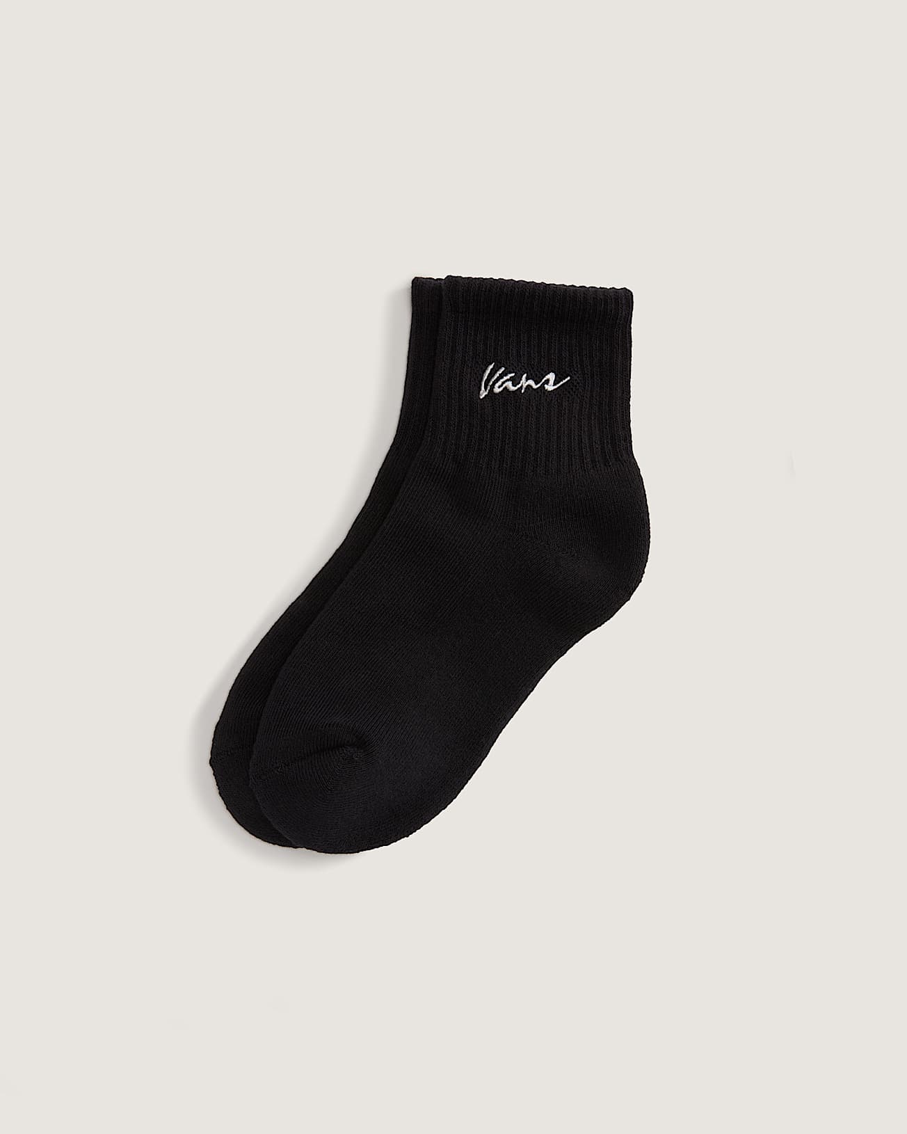 Chaussettes Classic Script Half Crew Enfant 1 paires VANS Noir HERO