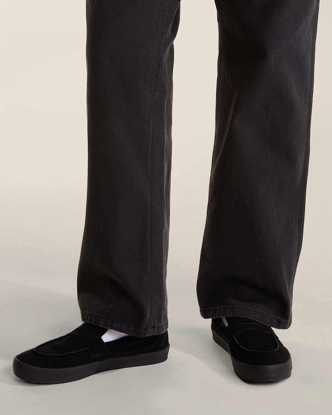 Skate Loafer Schuhe VANS Schwarz ALT4