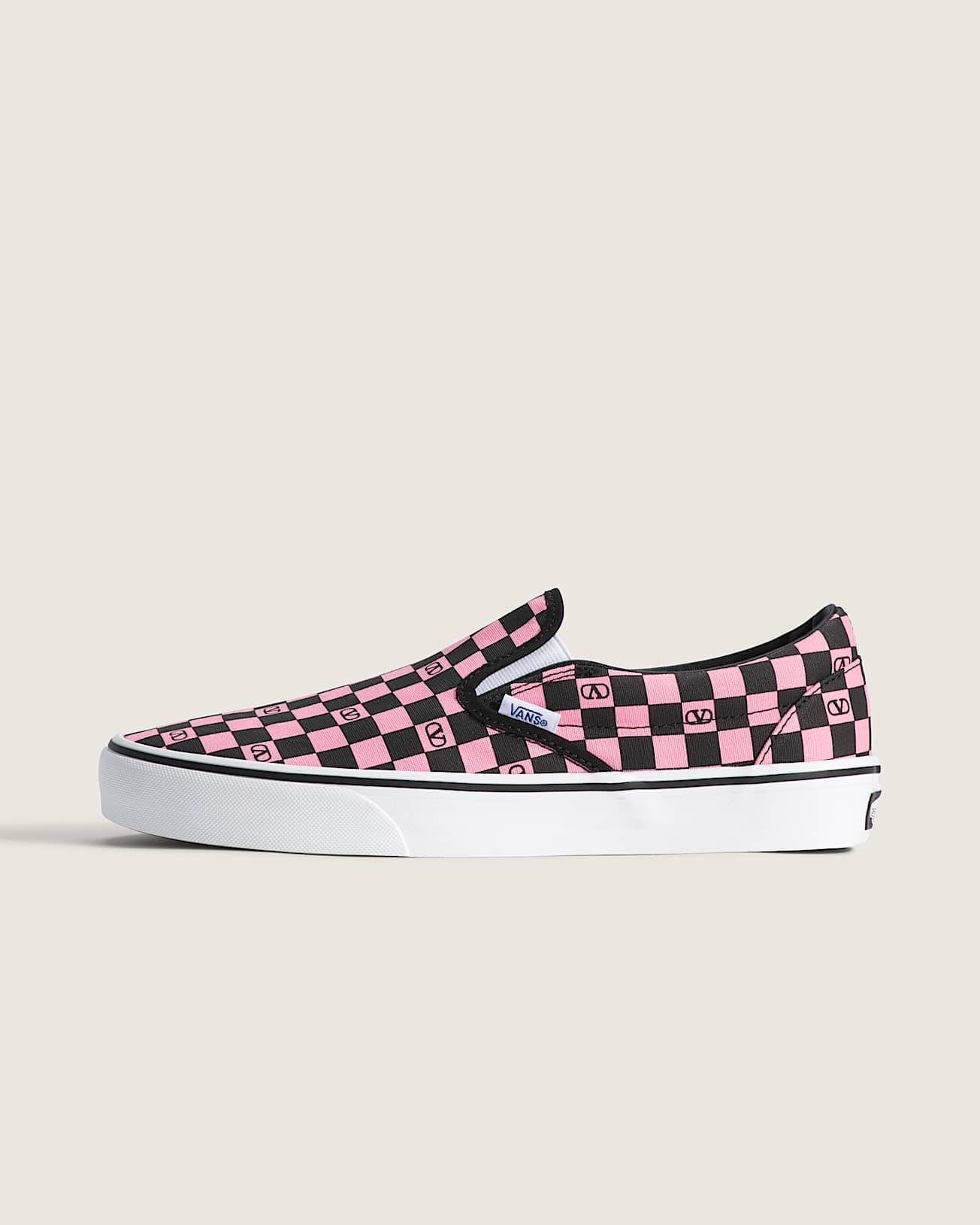Scarpe Classic SlipOn Checkerboard Valentino Garavani e Vans VANS Rosa HERO