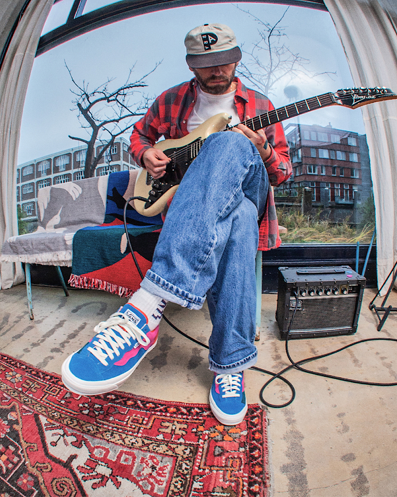 OTW by Vans X Parra Old Skool 36 VANS Bleu ALT1