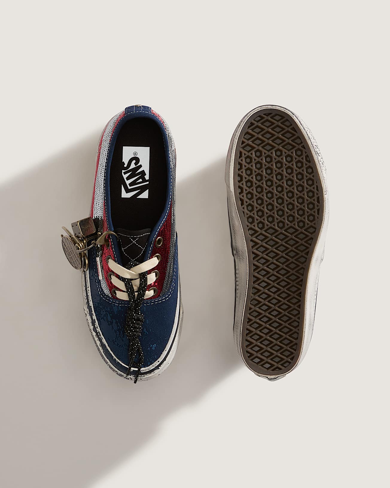 Scarpe Authentic Premium VANS Rosso ALT2