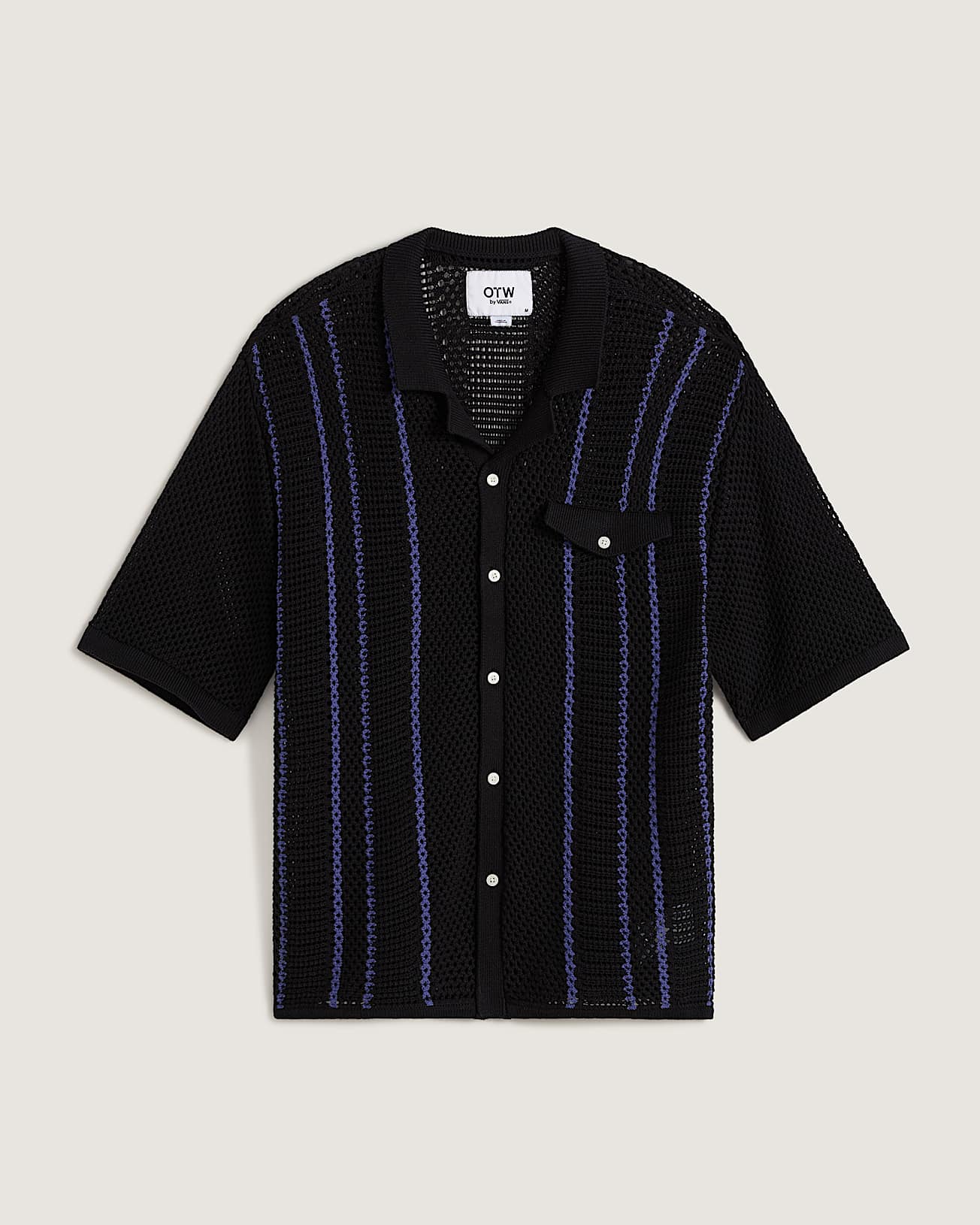 OTW Cabana SS Top Black VANS Noir HERO