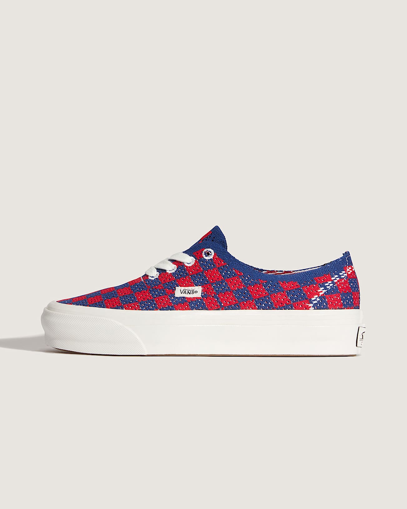 Premium Authentic Checkerboard Shoes VANS Red HERO
