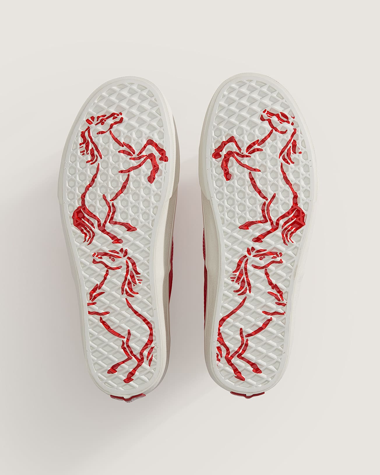 Buty Old Skool Year of the Horse VANS CzerwonyZoty ALT8