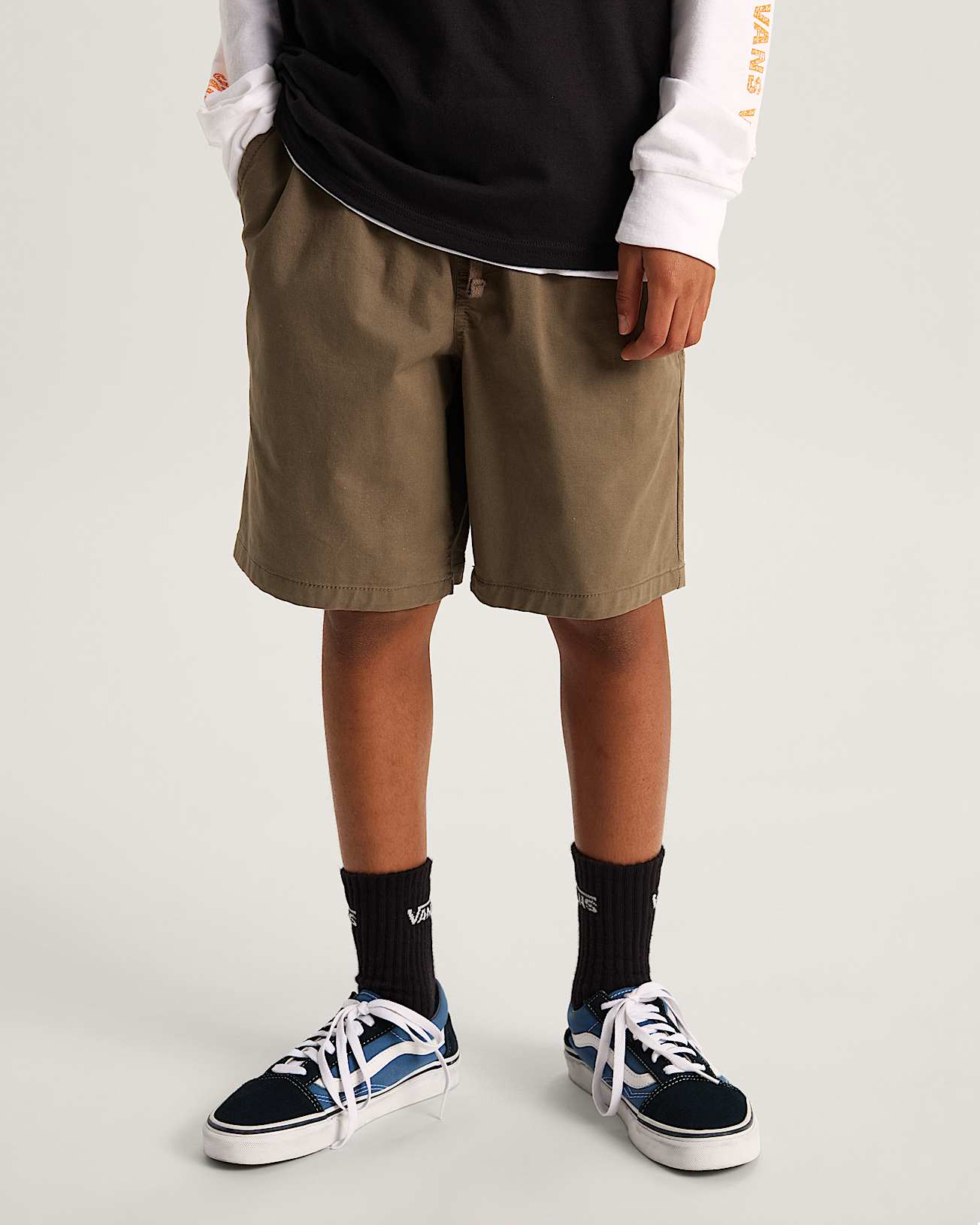 Short  taille lastique Range enfant 814 ans VANS Marron ALT2