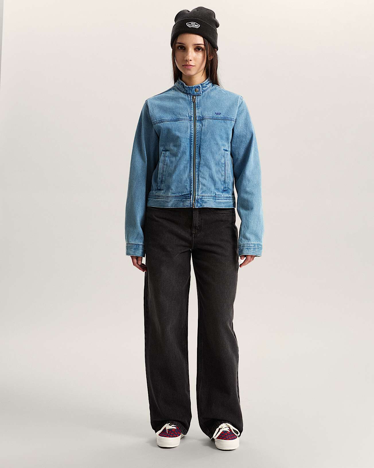 Premium Authentic Checkerboard Shoes VANS Red ALT4