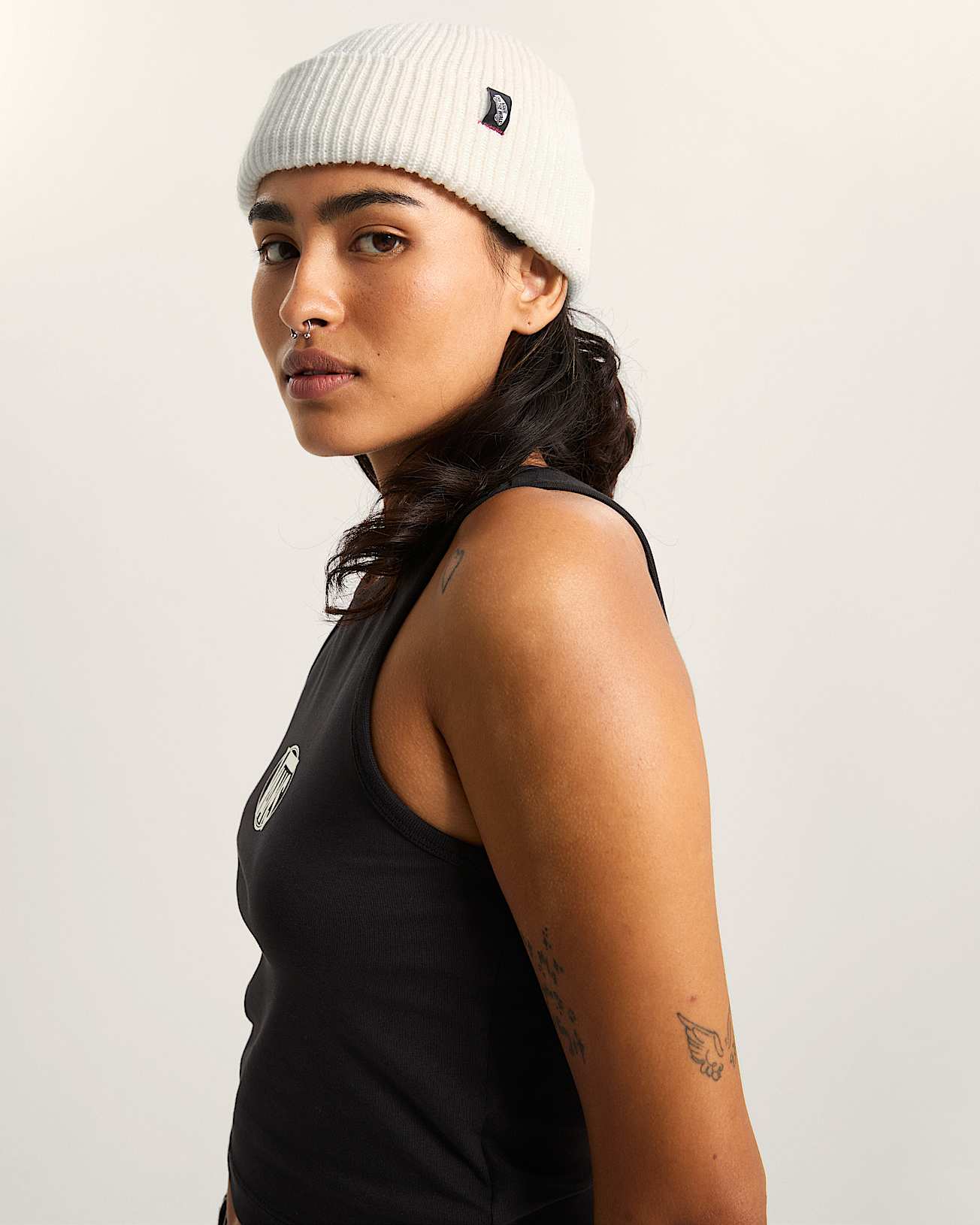 Original Shallow Cuff Beanie VANS White ALT3