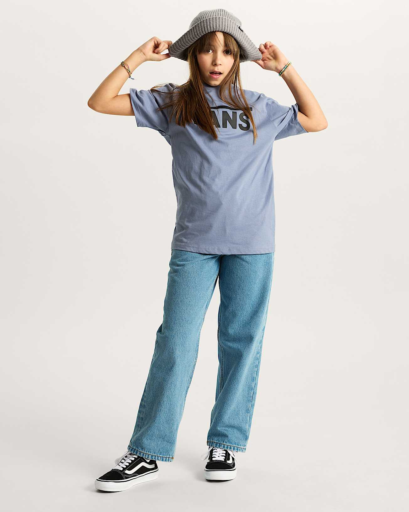 Kids Vans Classic TShirt 814 Years VANS Grey ALT7