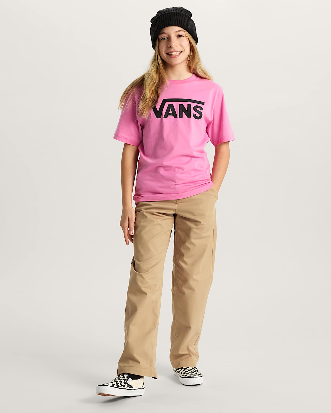 Kinder Vans Classic TShirt 814 Jahre VANS Rosa ALT7