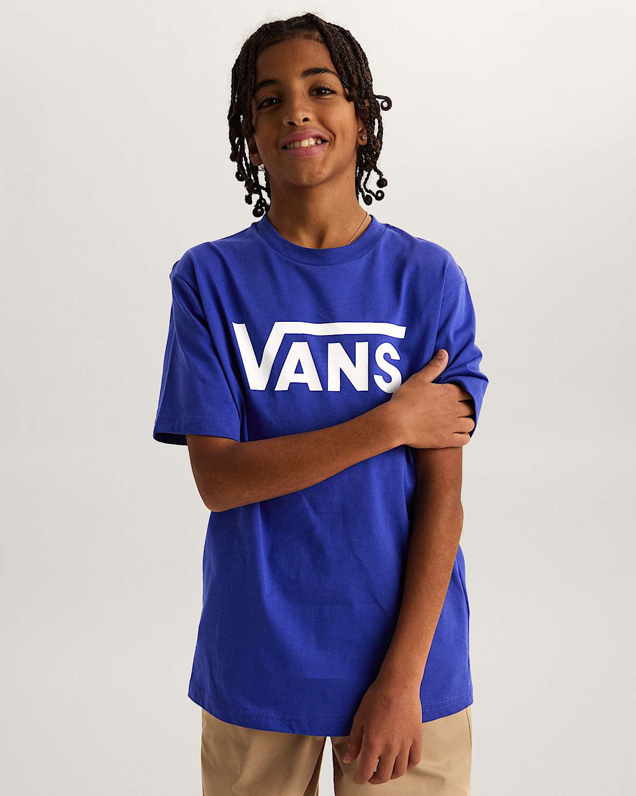 Kids Vans Classic TShirt 814 Years VANS Blue ALT2