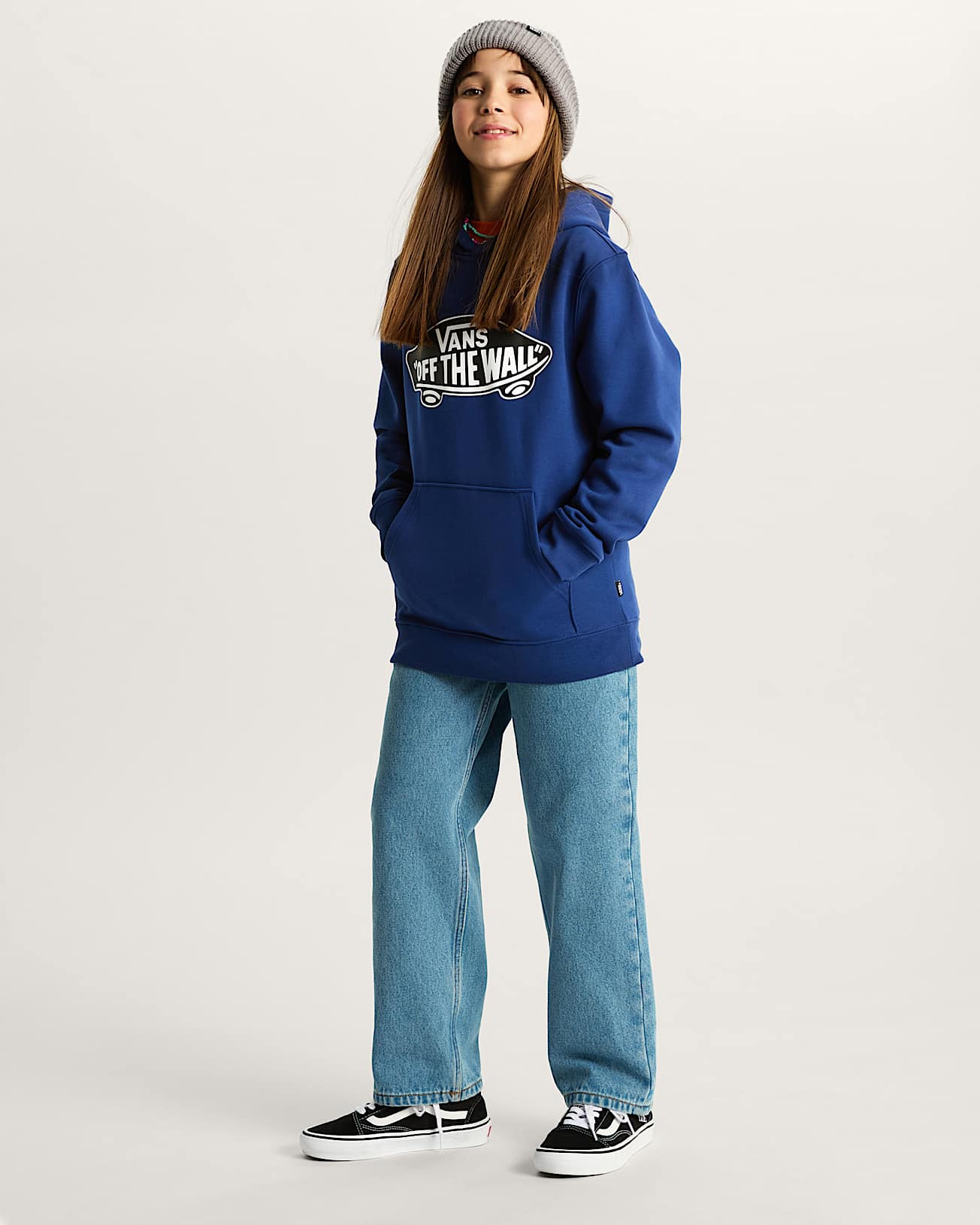 Sudadera con capucha Style 76 814 aos VANS Azul ALT7