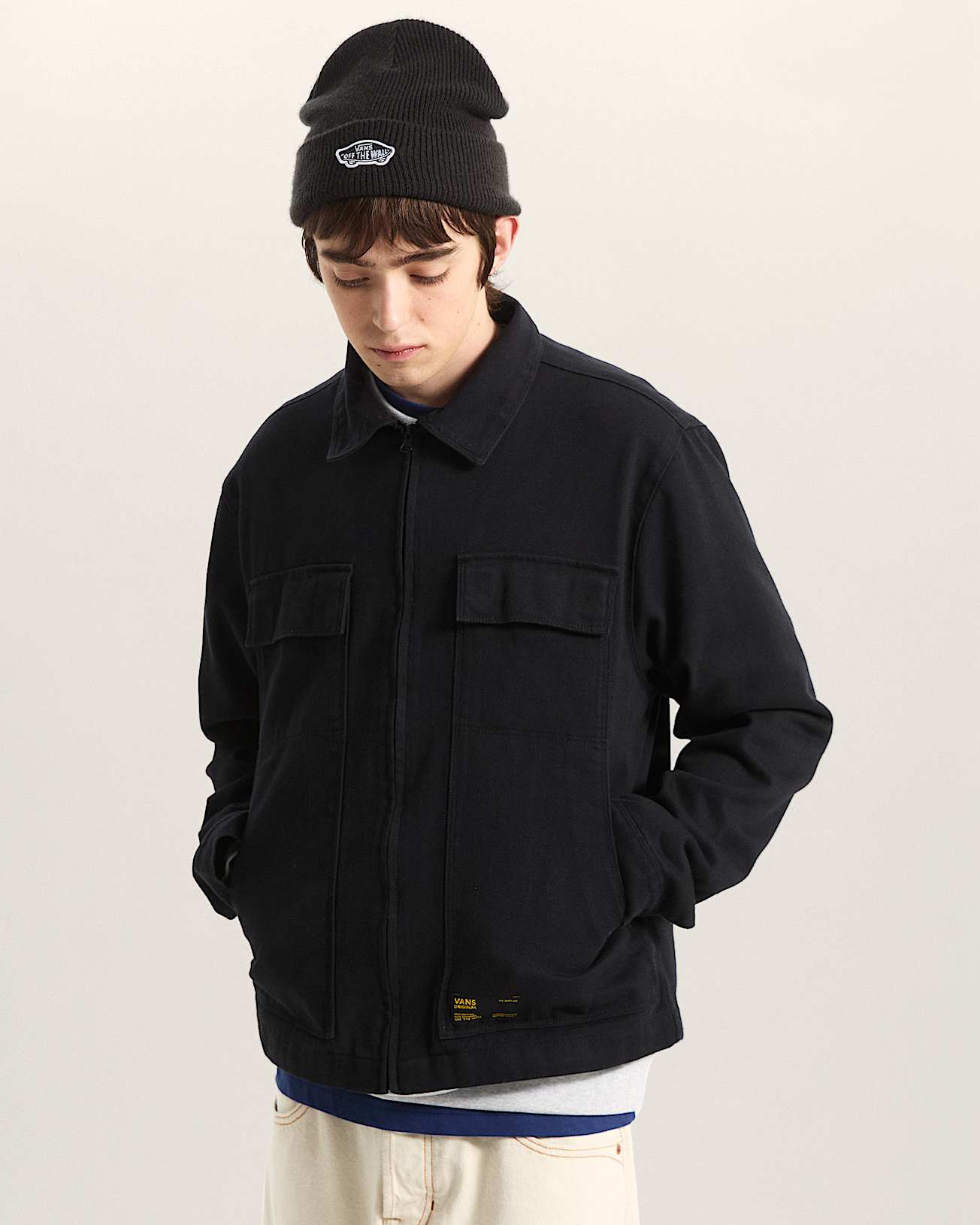 McAvoy Zip Station Jacke VANS Schwarz ALT2