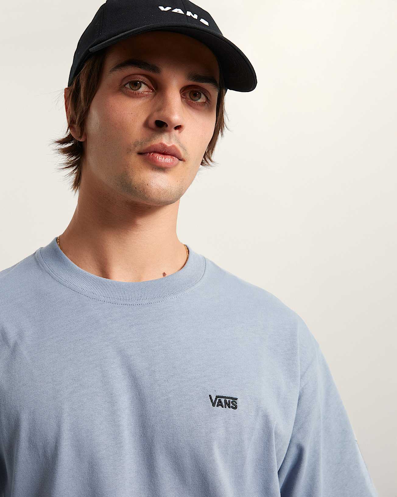 Lockeres TShirt mit Logo auf der linken Brust II VANS Grau ALT5