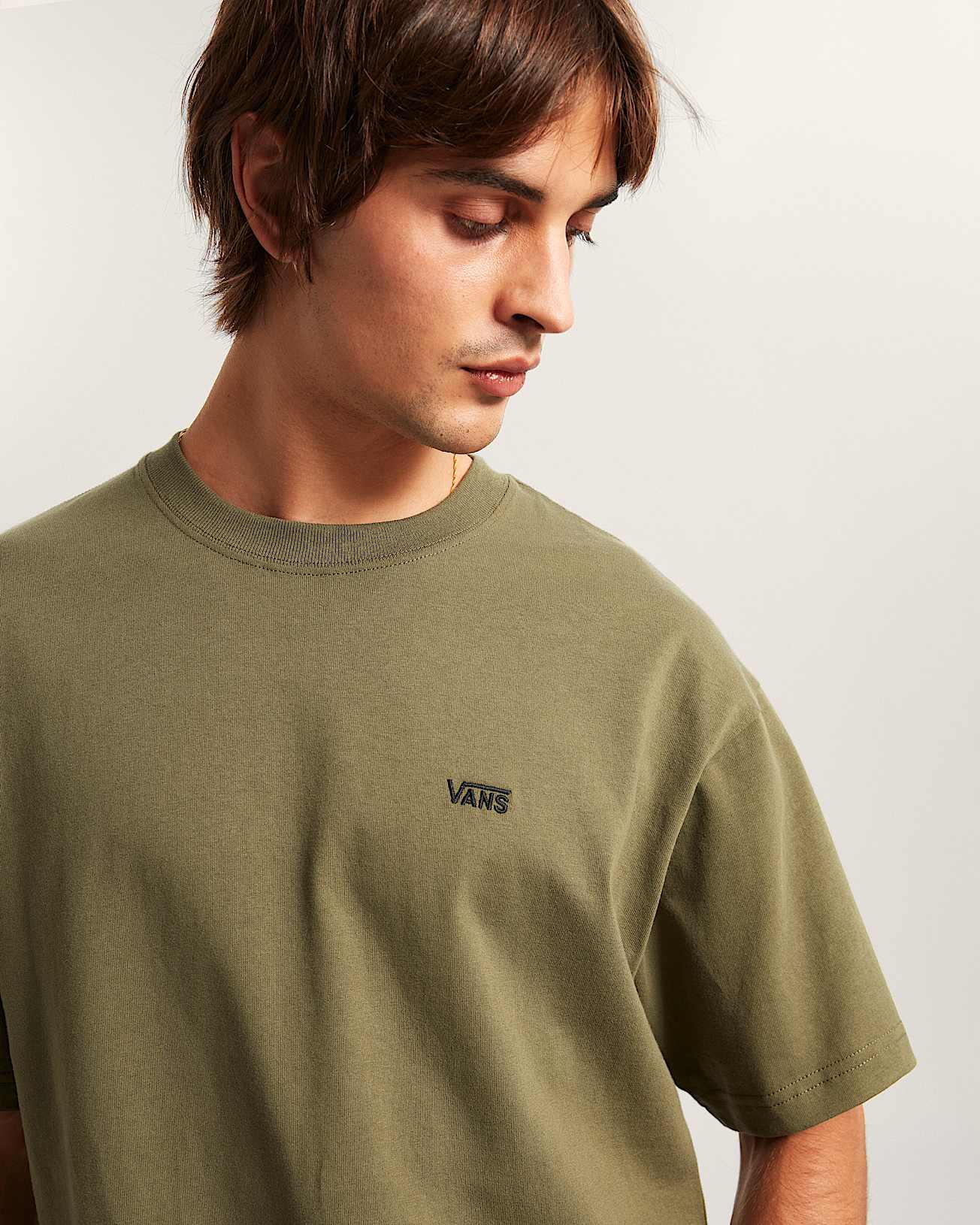 LEFT CHEST II LOOSE TShirt VANS Green ALT5