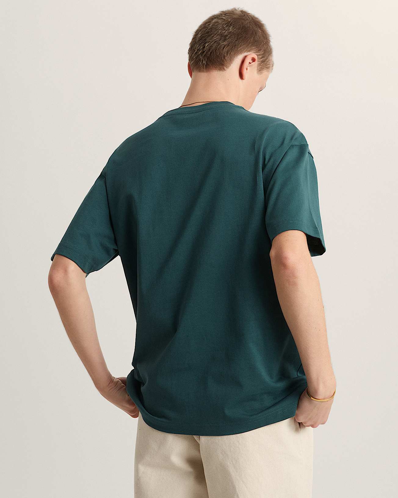 Lockeres TShirt mit Logo auf der linken Brust II VANS Grn ALT3