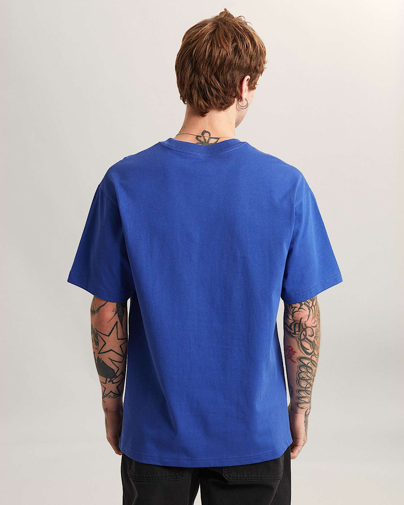 Lockeres TShirt mit Logo auf der linken Brust II VANS Blau ALT3