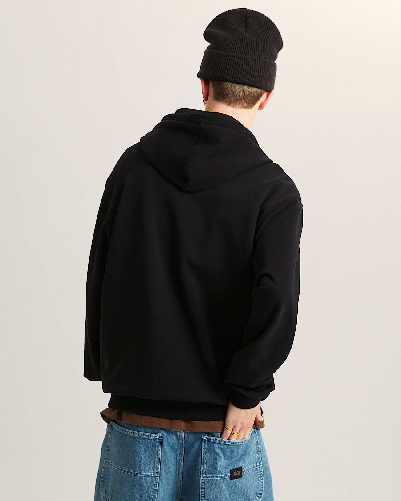 Sweat  capuche zipp Salton VANS Noir ALT3
