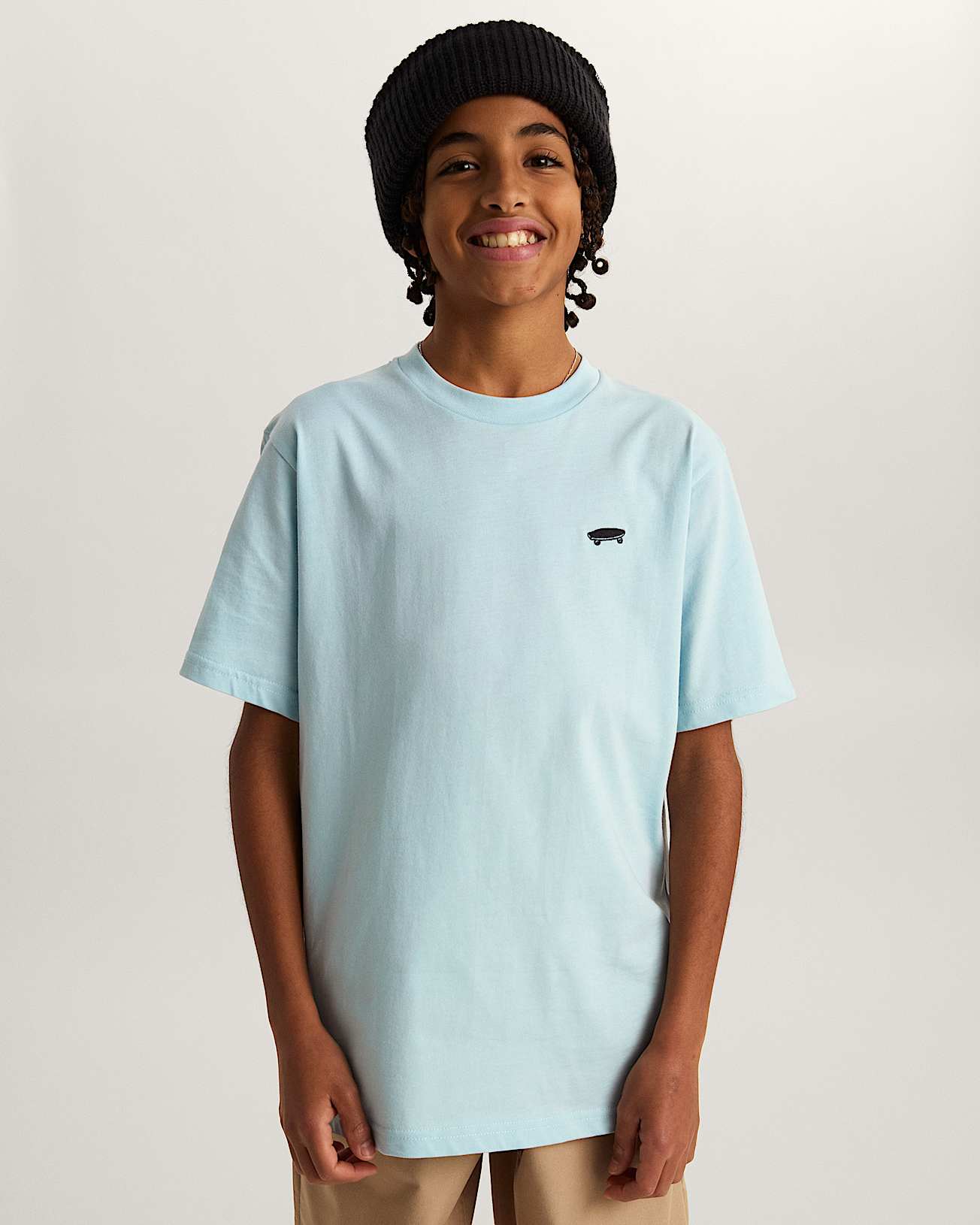 B SALTON SS Dawn Mist VANS Azul ALT2