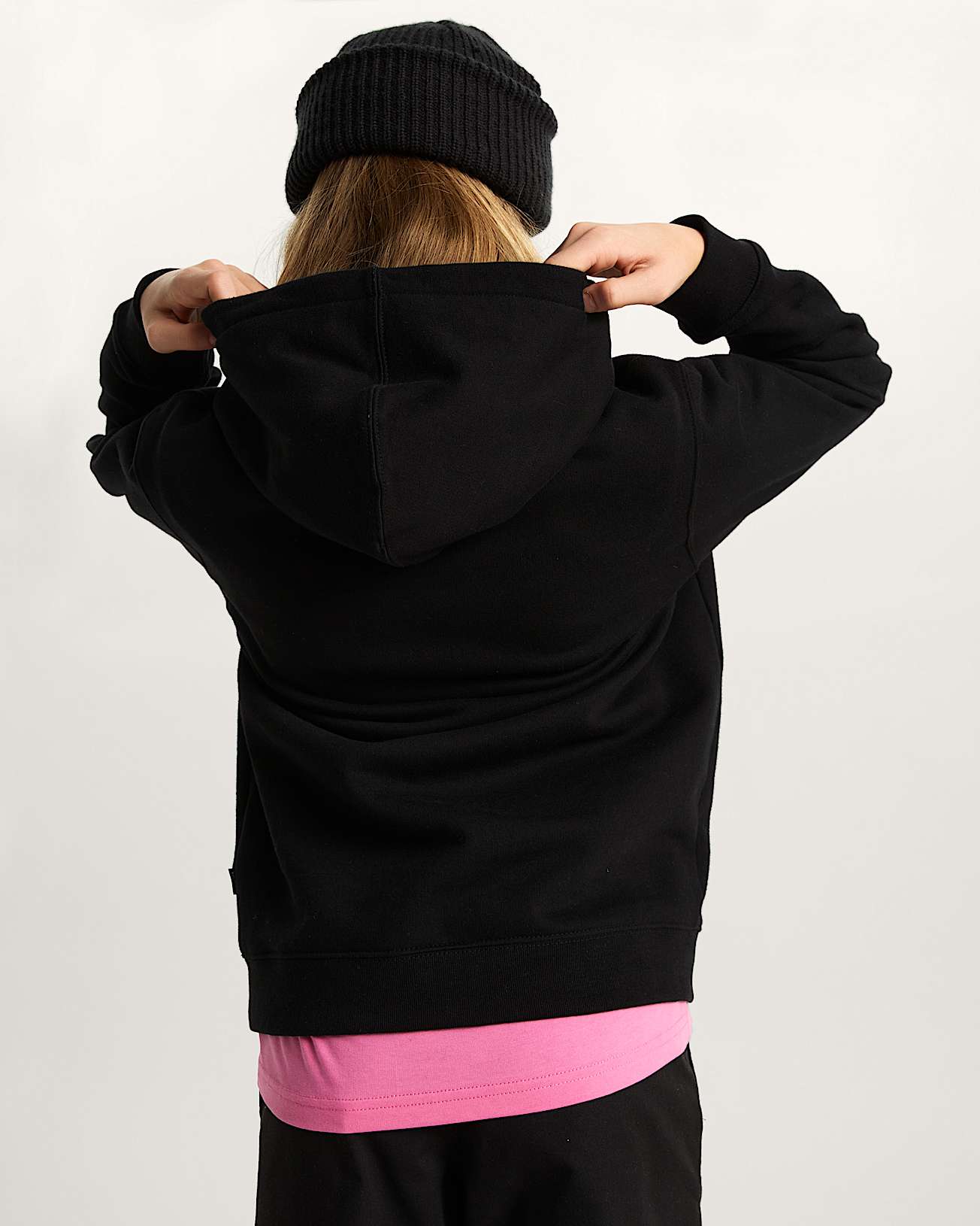 Sweat  capuche Salton Loose Enfant 814 ans VANS Noir ALT6
