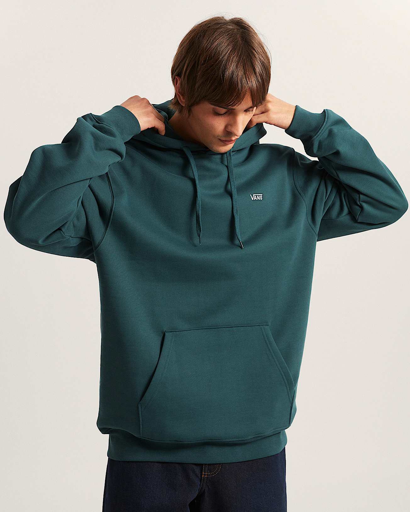 Lockeres Hoodie mit Logo auf der linken Brust II VANS Grn ALT2