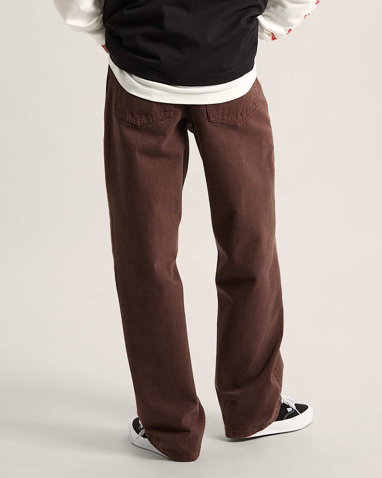 Check5 Loose DenimHose VANS Braun ALT3