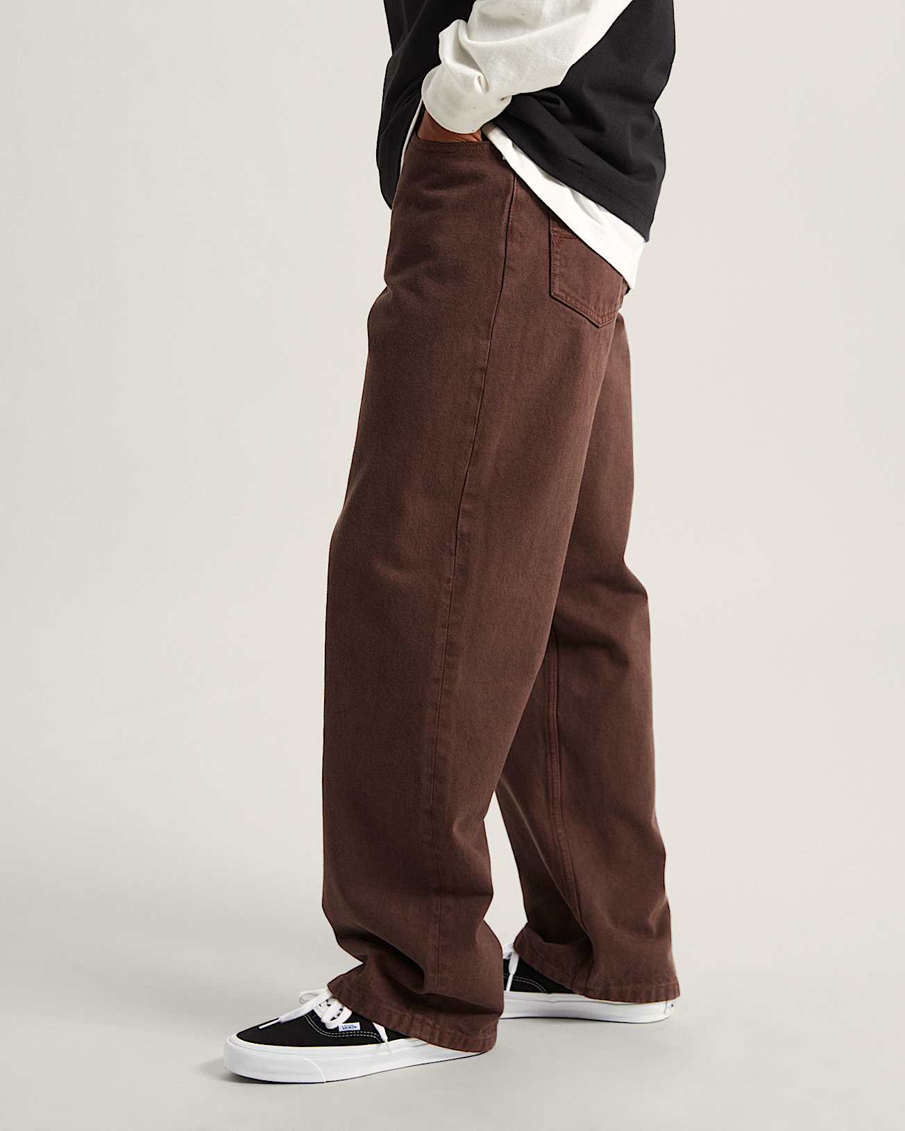 Check5 Loose DenimHose VANS Braun ALT4