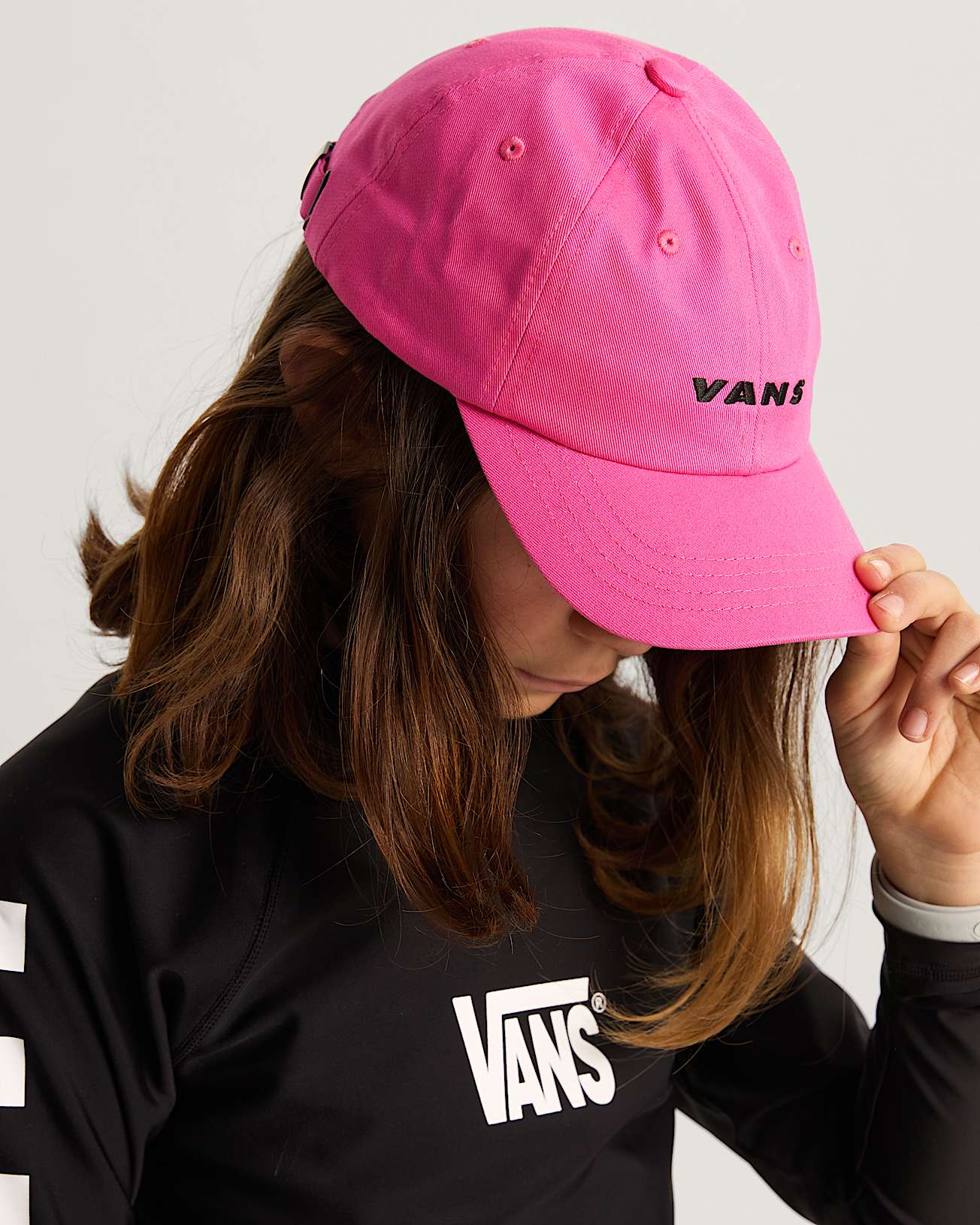 Check Side JockeyCap VANS Rosa ALT3